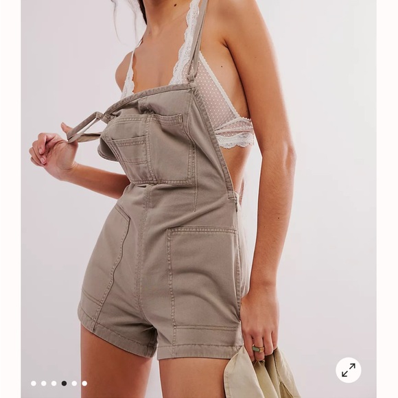 Free People Pants - Free People Tough Love Shortalls, NWT Size 6 & 10 LAST DAY!
